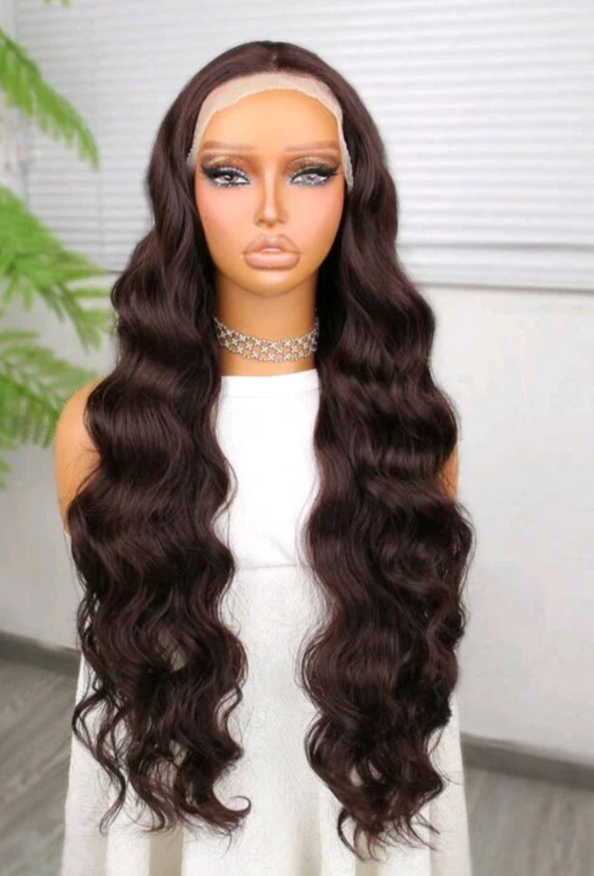 30" Wavy Front Lace Wig