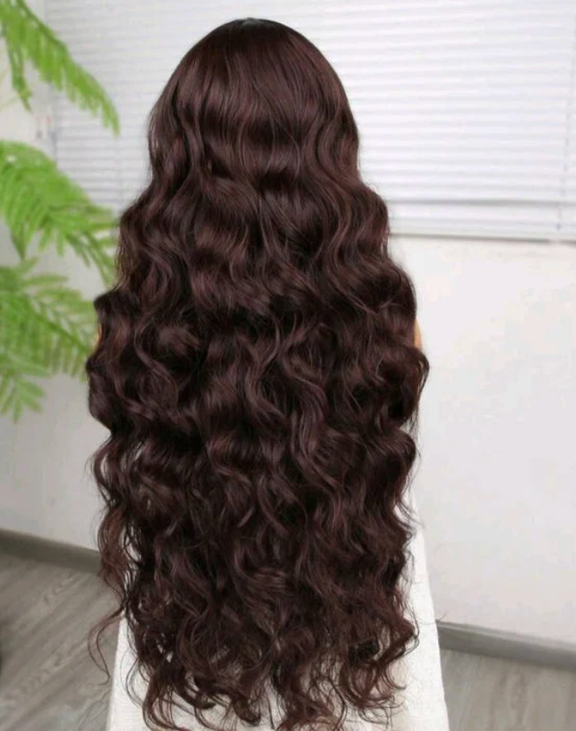 30" Wavy Front Lace Wig